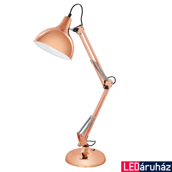 Eglo 94704 Borgillio asztali lámpa, réz, E27 foglalattal, max. 1x40W, IP20