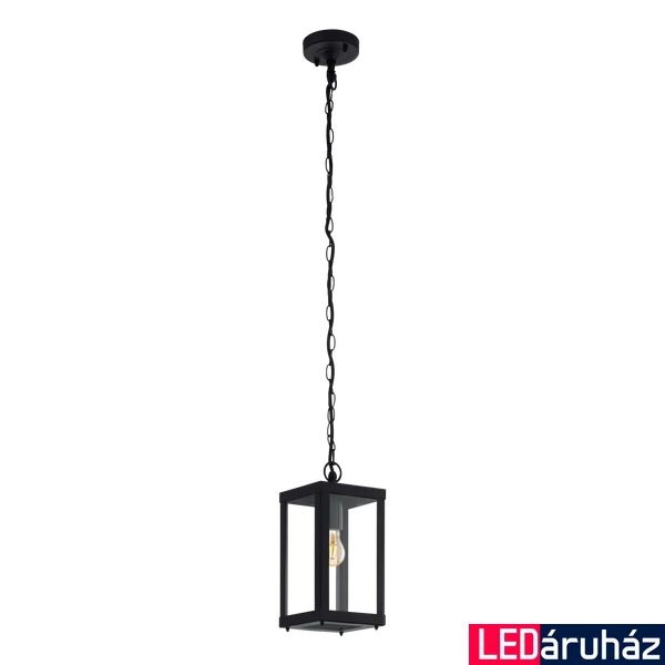 Eglo 94788 Alamonte 1 kültéri függeszték, fekete, E27 foglalattal, max. 1x60W, IP44