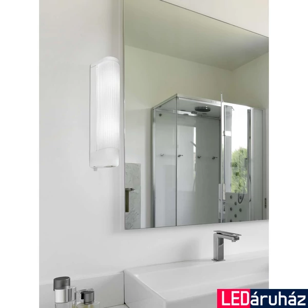 Eglo 94987 Bari 1 fürdőszobai tükörmegvilágító, fehér, E14 foglalattal, max. 2x25W, IP20