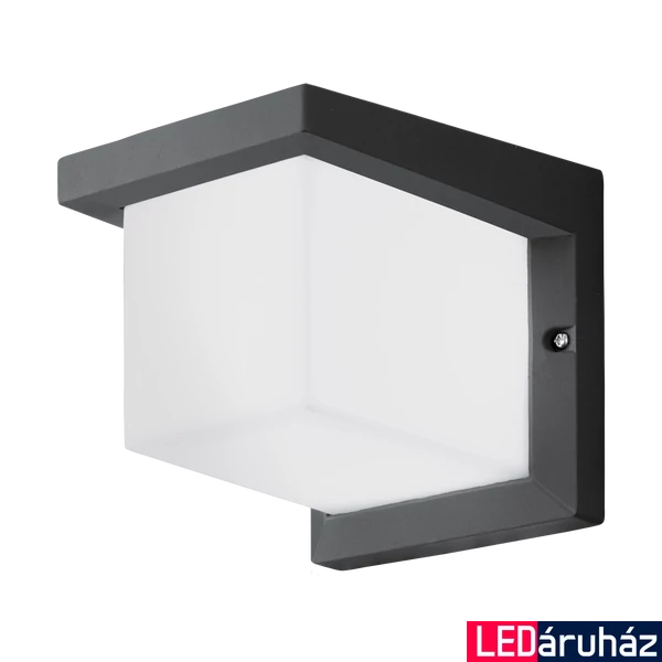 Eglo 95097 Desella 1 kültéri fali lámpa, antracit, 900 lm, 3000K melegfehér, beépített LED, 10W, IP54