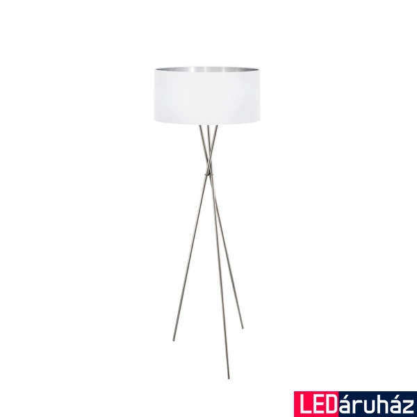 Eglo 95539 Fondachelli állólámpa, fehér, E27 foglalattal, max. 1x60W, IP20