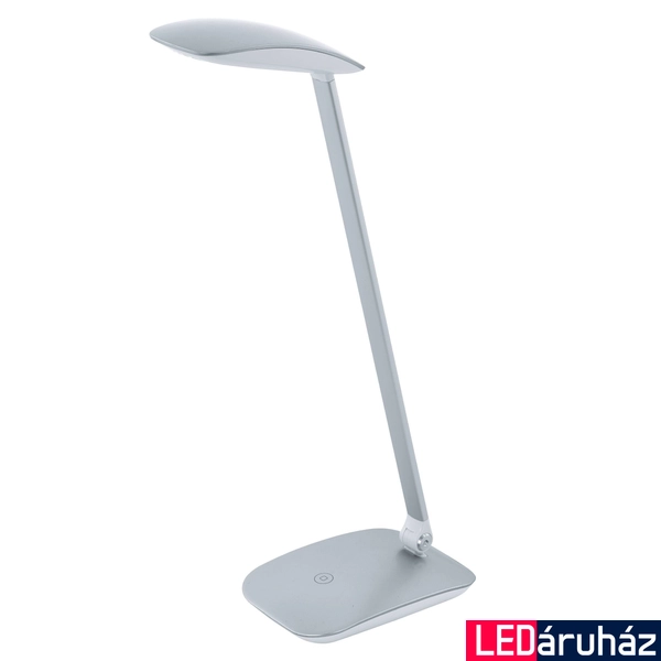 Eglo 95694 Cajero asztali lámpa, ezüst, 550 lm, 4000K természetes fehér, beépített LED, 4,5W, IP20