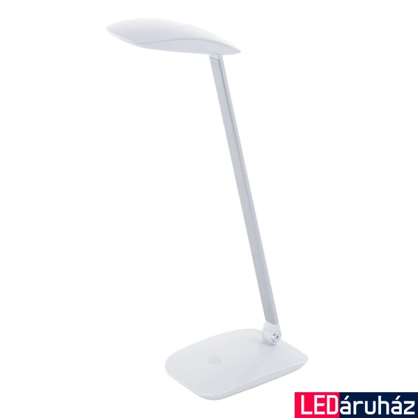Eglo 95695 Cajero asztali lámpa, fehér, 550 lm, 4000K természetes fehér, beépített LED, 4,5W, IP20