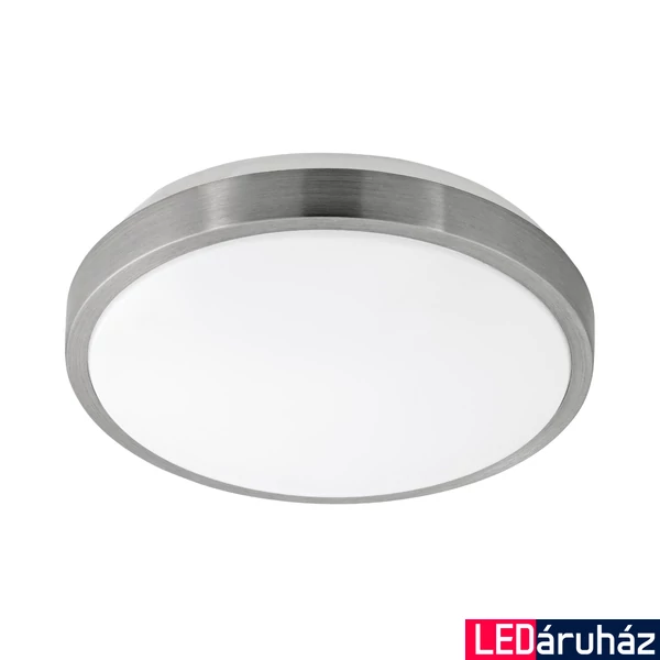 Eglo 96032 Competa 1 fali/mennyezeti lámpa, nikkel, 2000 lm, 3000K melegfehér, beépített LED, 18W, IP20