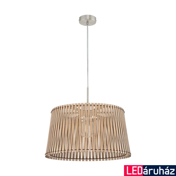 Eglo 96193 Sendero 1 ágú függeszték, fa, E27 foglalattal, max. 1x60W, IP20