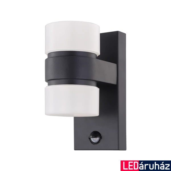Eglo 96276 Atollari kültéri fali lámpa, antracit, 1000 lm, 3000K melegfehér, beépített LED, 2x6W, IP44