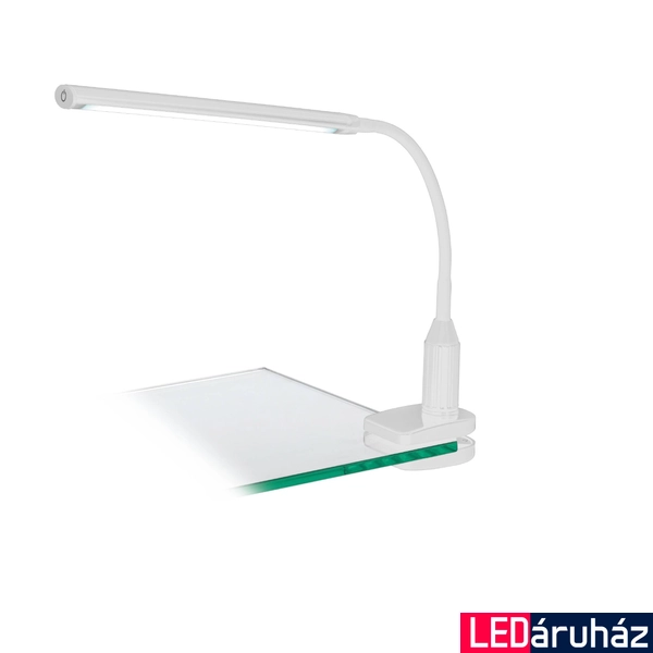 Eglo 96434 Laroa csiptethető lámpa, fehér, 550 lm, 4000K természetes fehér, beépített LED, 4,5W, IP20