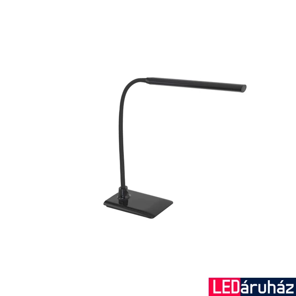 Eglo 96438 Laroa asztali lámpa, fekete, 550 lm, 4000K természetes fehér, beépített LED, 4,5W, IP20