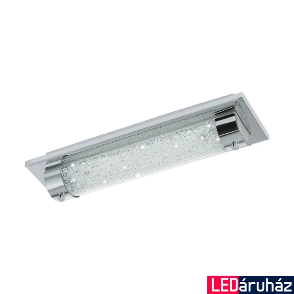 Eglo 97054 Tolorico fürdőszobai fali lámpa, króm, 1100 lm, 4000K természetes fehér, beépített LED, 8W, IP44