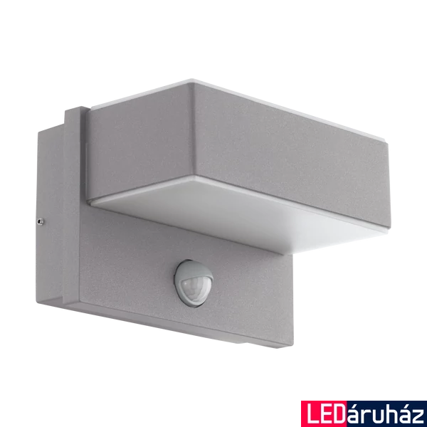 Eglo 97159 Azzinano kültéri fali lámpa, ezüst, 1280 lm, 3000K melegfehér, beépített LED, 2x5,6W, IP44