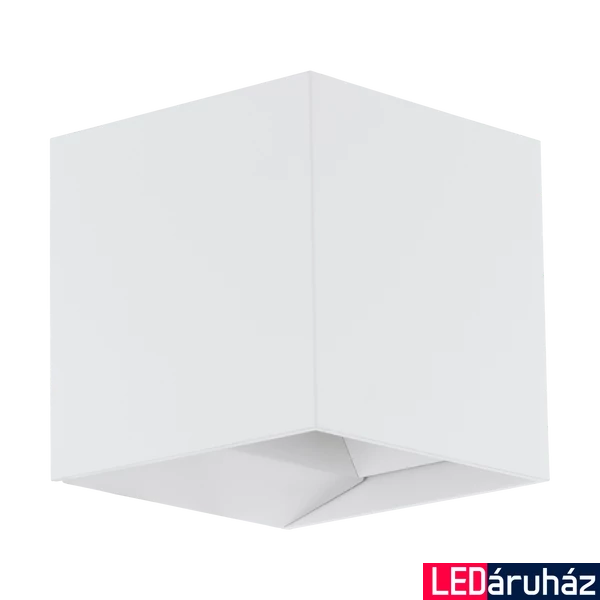 Eglo 97241 Calpino kültéri fali lámpa, fehér, 680 lm, 3000K melegfehér, beépített LED, 2x3,3W, IP54