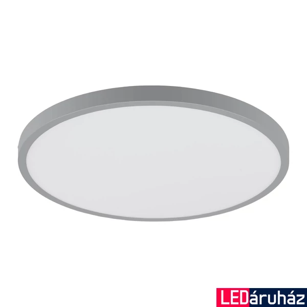 Eglo 97263 Fueva 1 LED panel, ezüst, kör, 2500 lm, 3000K melegfehér, beépített LED, 22,3W, IP20, 400mm átmérő