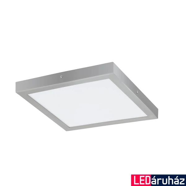 Eglo 97269 Fueva 1 LED panel, ezüst, szögletes, 2600 lm, 4000K természetes fehér, beépített LED, 22W, IP20, 400x400 mm