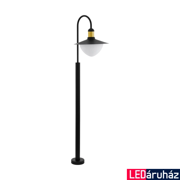 Eglo 97287 Sirmione kültéri állólámpa, fekete, E27 foglalattal, max. 1x60W, IP44
