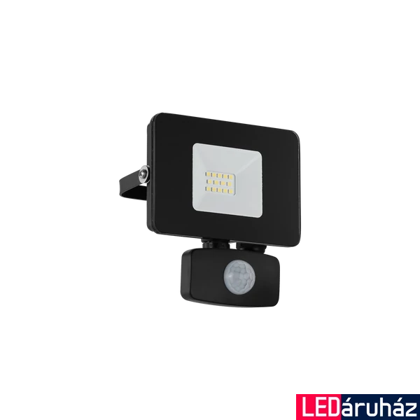 Eglo 97459 Faedo 3 kültéri LED reflektor, fekete, 900 lm, 5000K természetes fehér, beépített LED, 10W, IP44