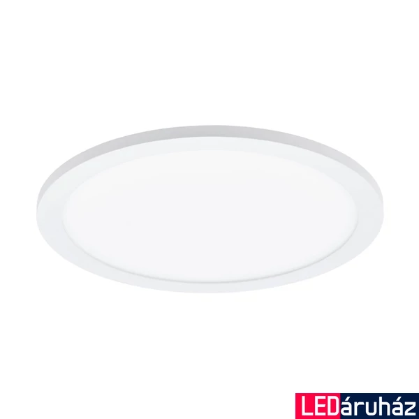 Eglo 97501 Sarsina LED panel, fehér, kör, 2100 lm, 4000K természetes fehér, beépített LED, 17W, IP20, 300mm átmérő