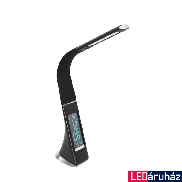 Eglo 97914 Cognoli asztali lámpa, fekete, 300 lm, 5000K természetes fehér, beépített LED, 3,2W, IP20