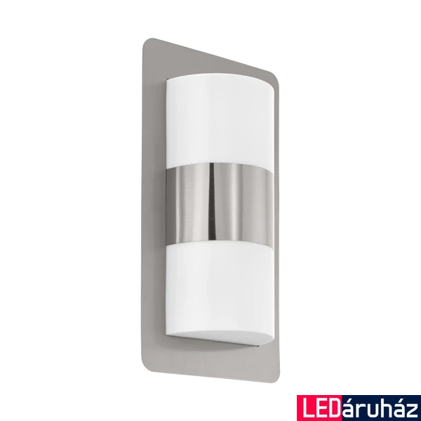 Eglo 98085 Cistierna kültéri fali lámpa, rozsdamentes acél (inox), E27 foglalattal, max. 2x10W, IP44