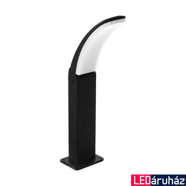 Eglo 98151 Fiumicino kültéri állólámpa, fekete, 1300 lm, 3000K melegfehér, beépített LED, 1x11W, IP44