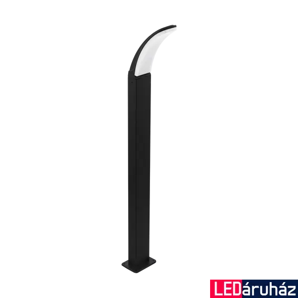 Eglo 98152 Fiumicino kültéri állólámpa, fekete, 1300 lm, 3000K melegfehér, beépített LED, 1x11W, IP44