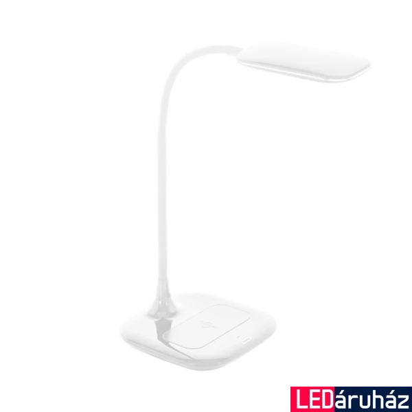 Eglo 98247 Masserie asztali lámpa, fehér, 470 lm, 4000K természetes fehér, beépített LED, 3,4W, IP20