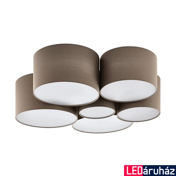 Eglo 98409 Pastore 1 mennyezeti lámpa, szürke, E27 foglalattal, max. 6x40W, IP20