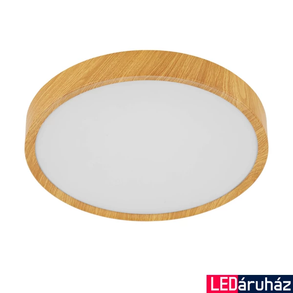 Eglo 98601 Musurita mennyezeti lámpa, fa, 1600 lm, 3000K melegfehér, beépített LED, 14,6W, IP20