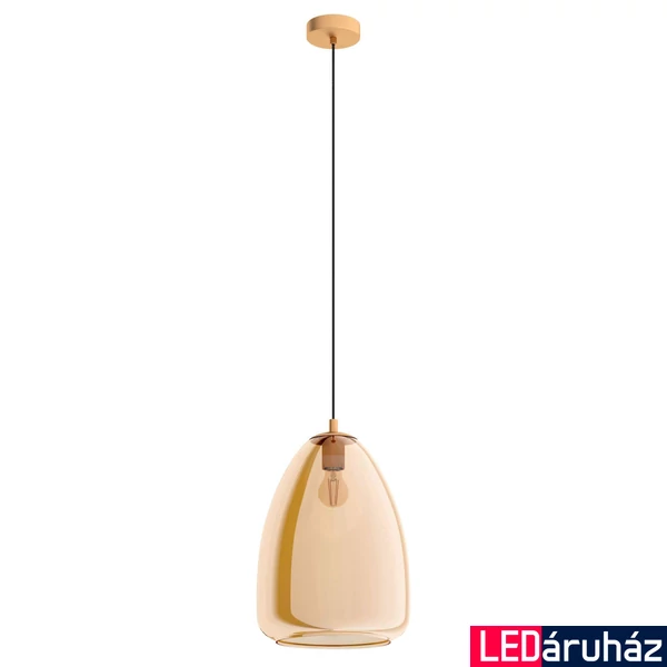 Eglo 98647 Alobrase 1 ágú függeszték, sárga, E27 foglalattal, max. 1x40W, IP20