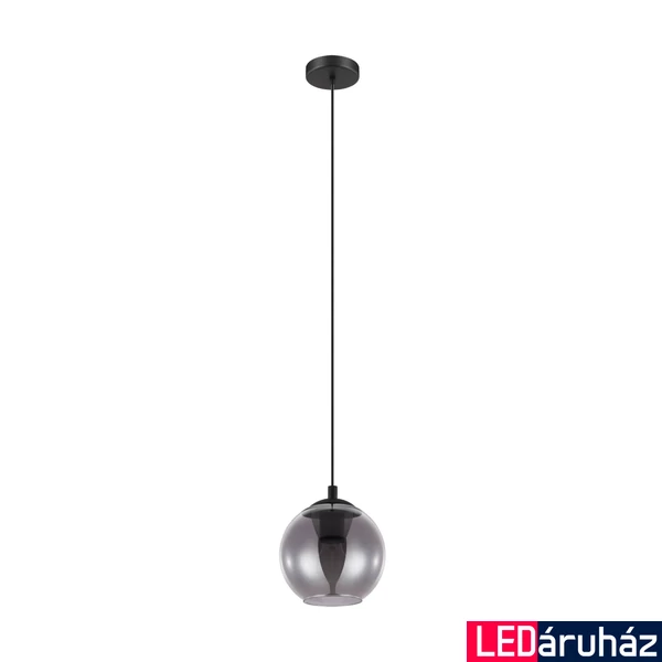 Eglo 98651 Ariscani 1 ágú függeszték, fekete, E27 foglalattal, max. 1x40W, IP20