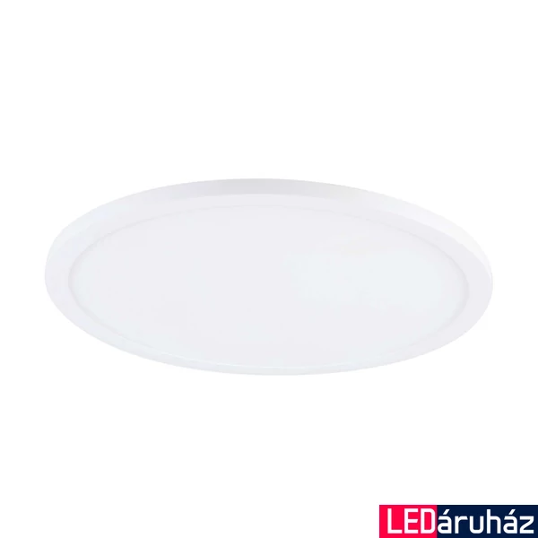 Eglo 98868 Fueva Flex LED panel, süllyesztett, 22,5cm, fehér, kör, 2800 lm, 4000K természetes fehér, beépített LED, 22W, IP20, 225mm átmérő