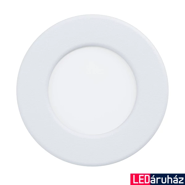 Eglo 99131 Fueva 5 LED panel, fehér, kör, 330 lm, 3000K melegfehér, beépített LED, 2,7W, IP20, 86mm átmérő