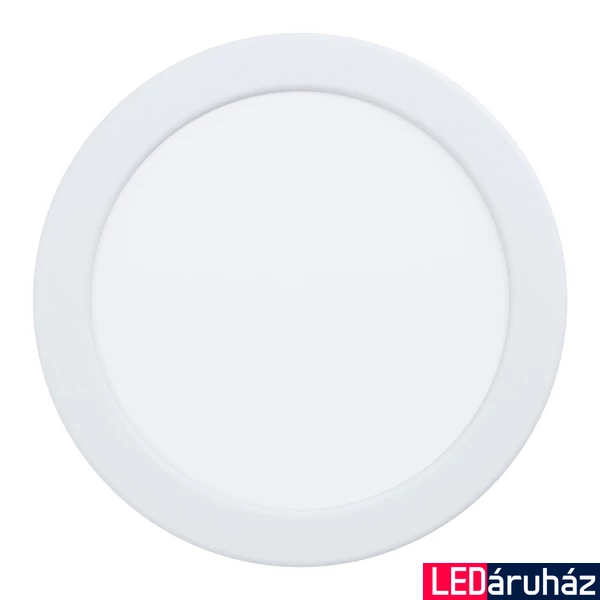 Eglo 99207 Fueva 5 fürdőszobai LED panel, fehér, kör, 1350 lm, 4000K természetes fehér, beépített LED, 11W, IP44, 166mm átmérő