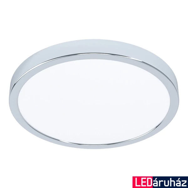 Eglo 99266 Fueva 5 fürdőszobai LED panel, króm, kör, 2400 lm, 3000K melegfehér, beépített LED, 20,5W, IP44, 285mm átmérő