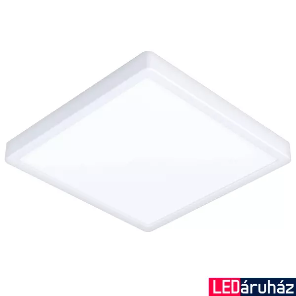 Eglo 99268 Fueva 5 fürdőszobai LED panel, fehér, szögletes, 2400 lm, 3000K melegfehér, beépített LED, 20,5W, IP44, 285x285 mm