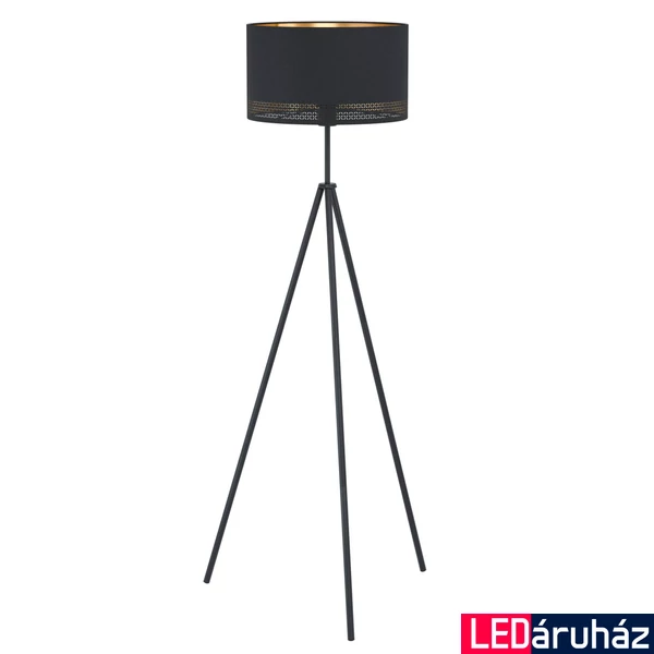 Eglo 99279 Esteperra állólámpa, fekete, E27 foglalattal, max. 1x40W, IP20