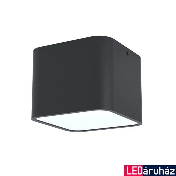 Eglo 99283 Grimasola mennyezeti lámpa, fekete, E27 foglalattal, max. 1x25W, IP20