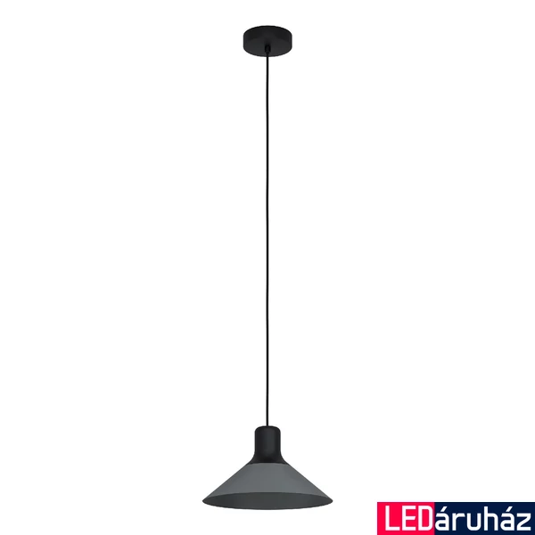 Eglo 99511 Abreosa 1 ágú függeszték, szürke, E27 foglalattal, max. 1x28W, IP20