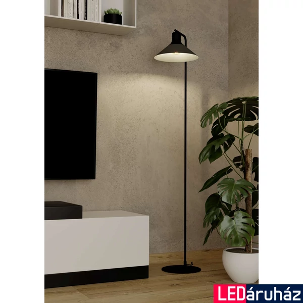 Eglo 99513 Abreosa állólámpa, szürke, E27 foglalattal, max. 1x28W, IP20
