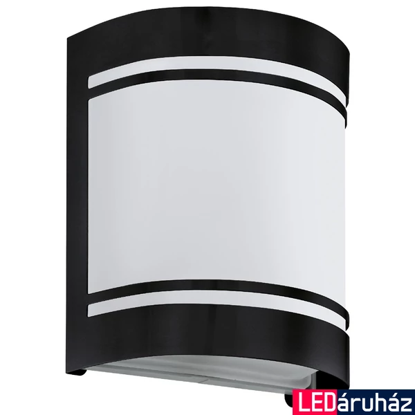 Eglo 99565 Cerno kültéri fali lámpa, fekete, E27 foglalattal, max. 1x40W, IP44