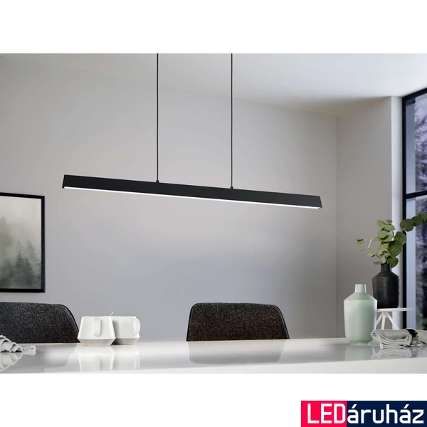 Eglo 99603 Simolaris-Z 1 ágú függeszték, fekete, 3850 lm, 2700K-6500K szabályozható, beépített LED, 34W, IP20
