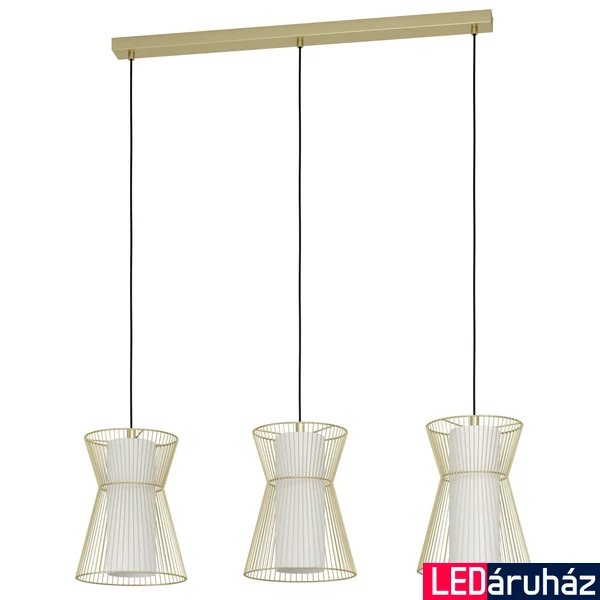 Eglo 99636 Maseta 1 ágú függeszték, arany, E27 foglalattal, max. 3x40W, IP20