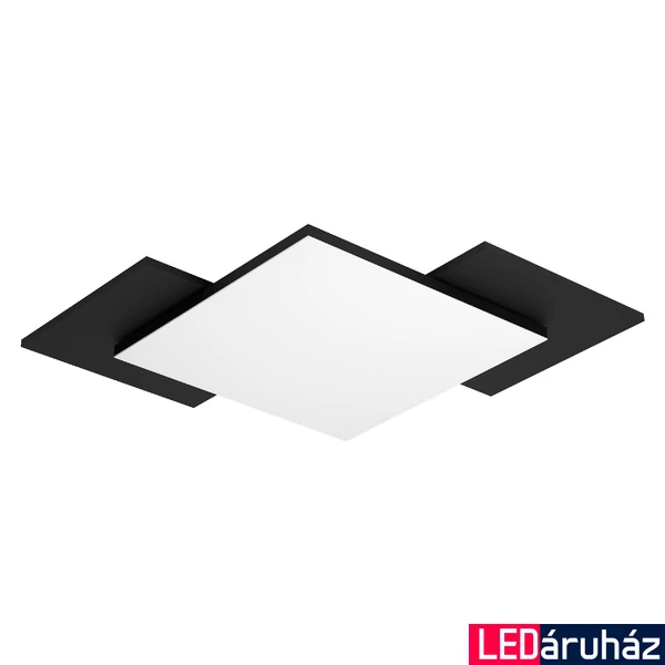 Eglo 99656 Tamuria mennyezeti lámpa, fekete, 2500 lm, 3000K melegfehér, beépített LED, 20W, IP20