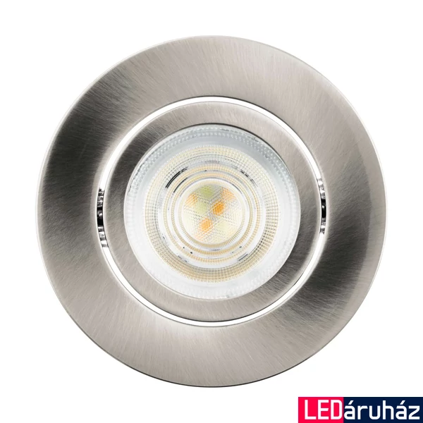 Eglo 99672 Saliceto-Z mennyezeti lámpa, billenthető, nikkel, 400 lm, 2700K-6500K szabályozható, beépített LED, 5W, IP20