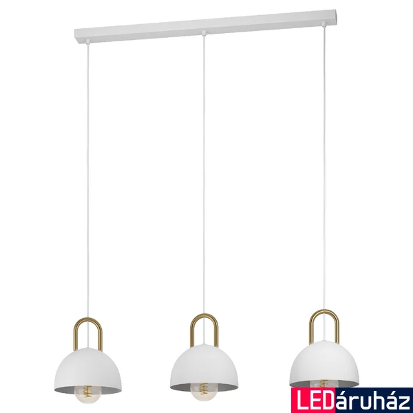 Eglo 99696 Calmanera több ágú függeszték, fehér, E27 foglalattal, max. 3x40W, IP20