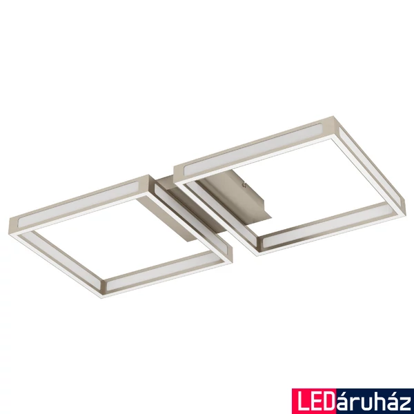 Eglo 99785 Altaflor mennyezeti lámpa, nikkel, 3040 lm, 3000K melegfehér, beépített LED, 8x2,8W, IP20