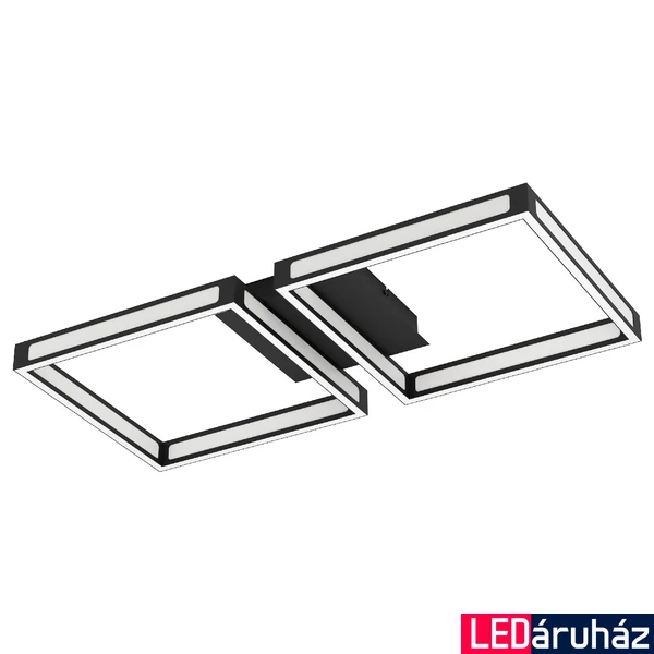 Eglo 99788 Altaflor mennyezeti lámpa, fekete, 3040 lm, 3000K melegfehér, beépített LED, 8x2,8W, IP20