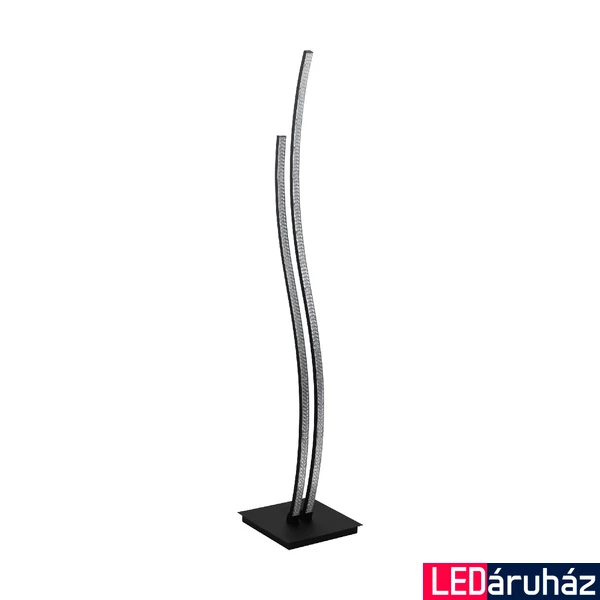 Eglo 99805 Lejias állólámpa, fekete, 2050 lm, 3000K melegfehér, beépített LED, 16W, IP20