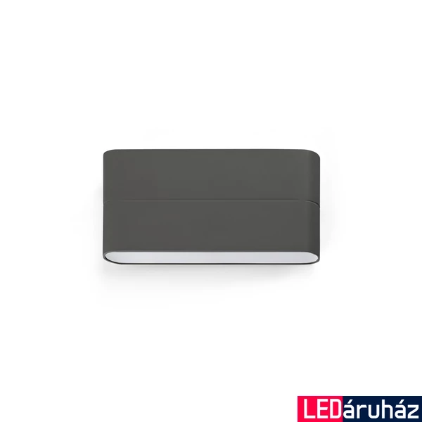 FARO ADAY-2 kültéri fali lámpa, szürke, 3000K melegfehér, beépített LED, 13W, IP54, 70647