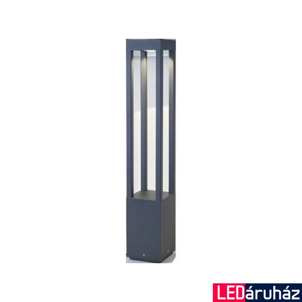 FARO AGRA kültéri állólámpa, szürke, 3000K melegfehér, beépített LED, 10W, IP54, 70753