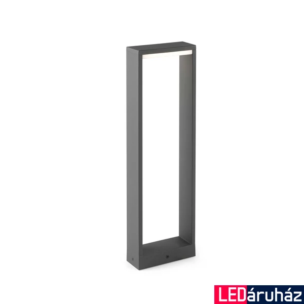 FARO ALP kültéri állólámpa, szürke, 3000K melegfehér, beépített LED, 8W, IP54, 74451